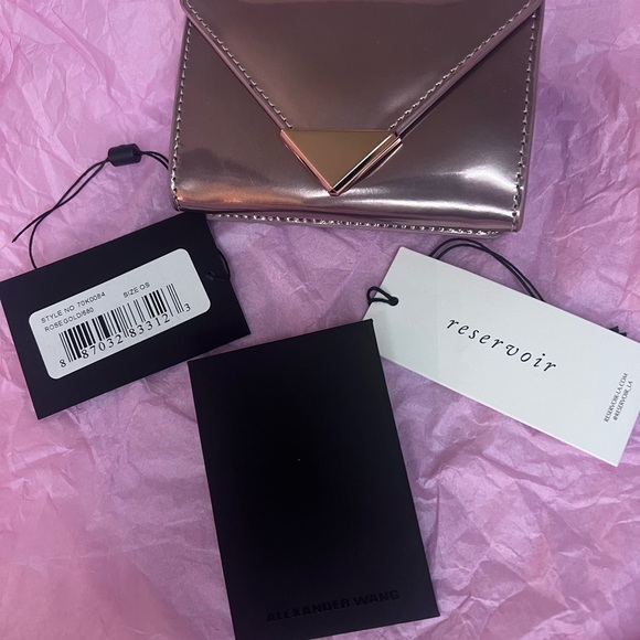 ✨SUPER SALE ✨Alexander Wang rose gold wallet. - Picture 6 of 11